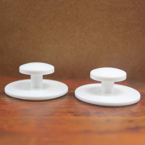 Vpang 10 Pcs Self-Stick Drawer Knobs Instant Cabinet Drawer Mini Handle Helper Kitchen Cabinet Door Window Drawer Auxiliary Pulls Convenient Opening Stick-on Handles (Coffee) - Thumbnail 6