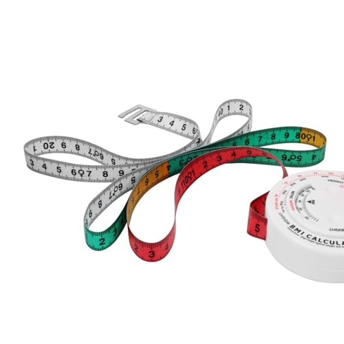 Cinta métrica retráctil flexible para medir 150 cm miniatura 2