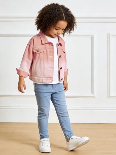 Image of Cromoncent Toddler Denim Jacket for Boys Girls