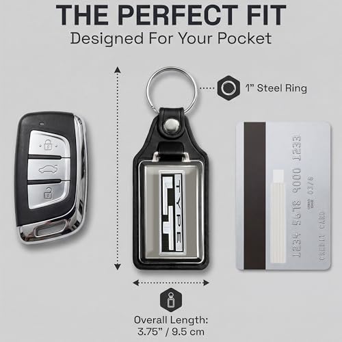 Image of Brotherhood Car Key Chain for Camaro - Classic Models Keychain for Men and Women Gift Key Ring - Silver - Type LT