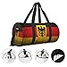 Round Duffle Bag German Eagle Flag Unisex Travel Bag Duffle Bag