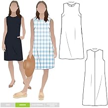 Style Arc Sewing Pattern - June Sheath Dress Sizes 04-16