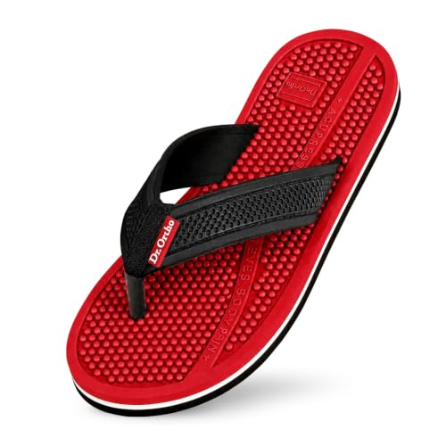 Image of Dr.Ortho Ladies Acupressure Slippers | Flip-Flops | Women's & Girl's Slippers | Comfortable & Lightweight | Soft Foot Massager | All Day Wear
