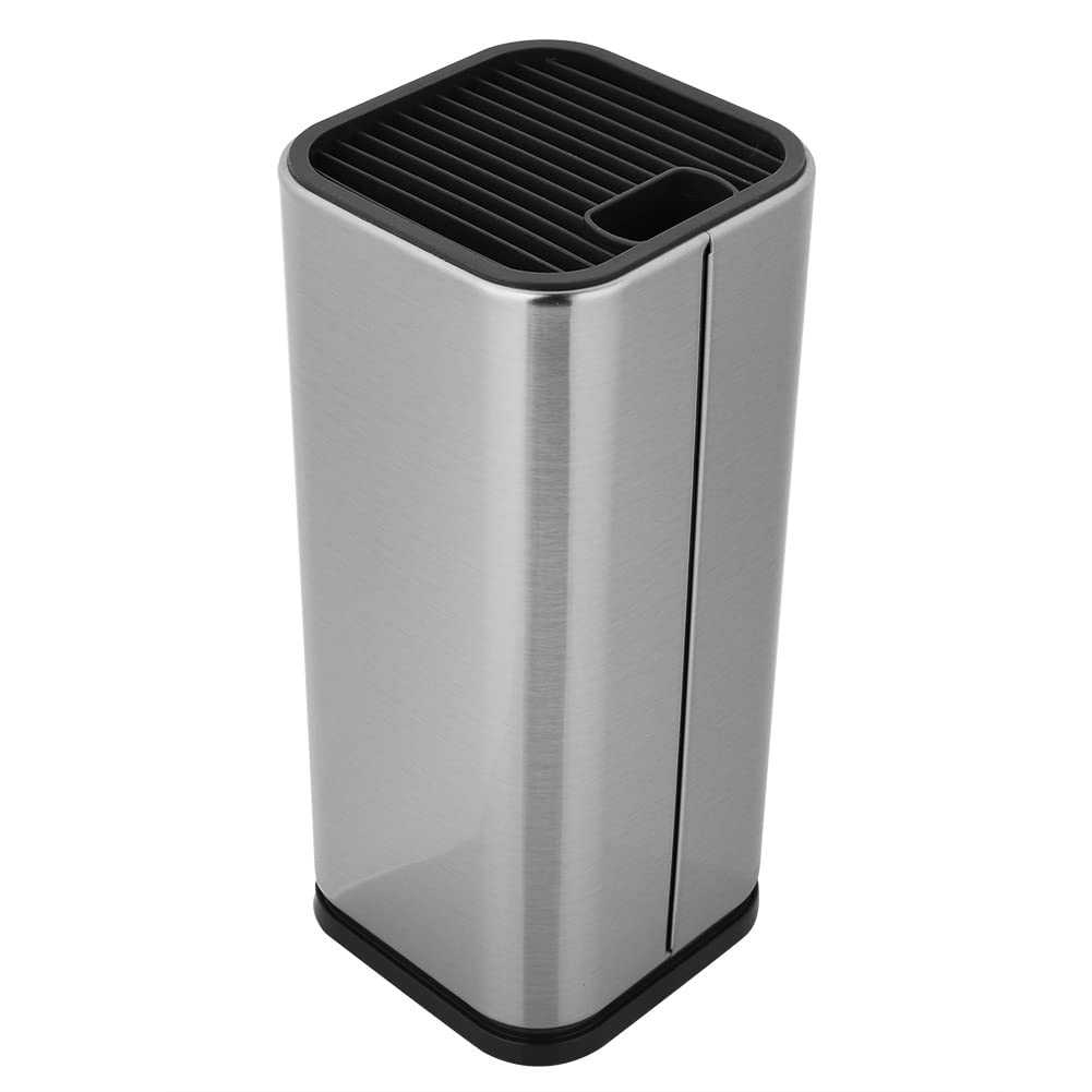 Soporte universal de acero inoxidable duradero para bloques de corte modernos