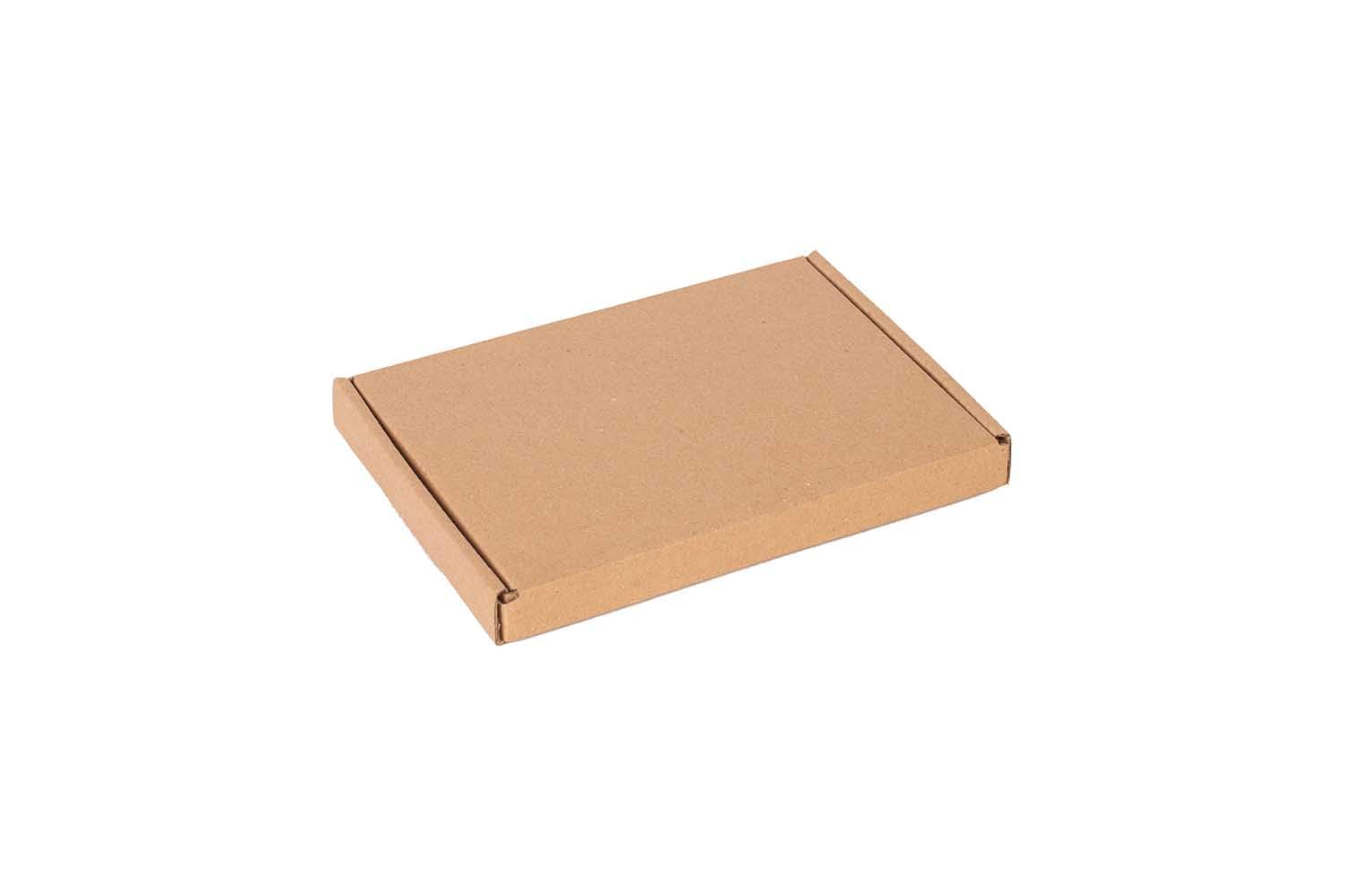 smiley pack Großbriefkartons, 160 x 120 x 20 mm, Braun, Versandkarton für Briefsendungen (300)