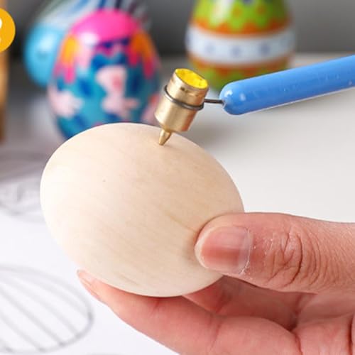 Líneas de precisión sin manchas con pluma Pysanky para colorear huevos 5