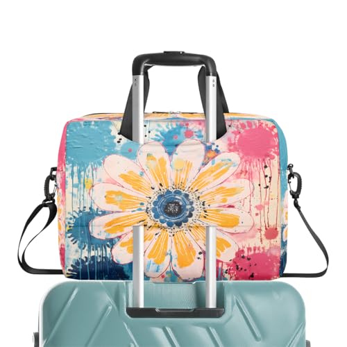 Bolso para laptop 16 pulgadas Abstract Tie Dye Flower miniatura 6