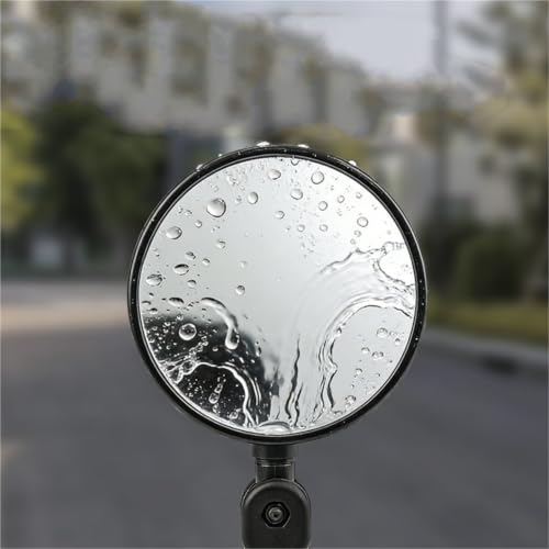 Espejo retrovisor universal para motocicleta con extremos de manillar ajustables 7