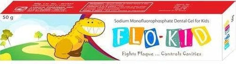 ROTEX luxica Flo-Kids toothpaste 50gm (pack of 2)