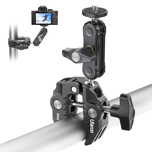 VIJIM R094 - Trípode con pinza para cámara réflex digital Nikon DSLR, Gopro, luz LED de vídeo, Ronin-M/Ronin MX/Freefly MOVI