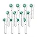 Lot de 12 têtes de brosse à dents électrique Oral-B Braun avec poils Dupont pour nettoyage multi-angle