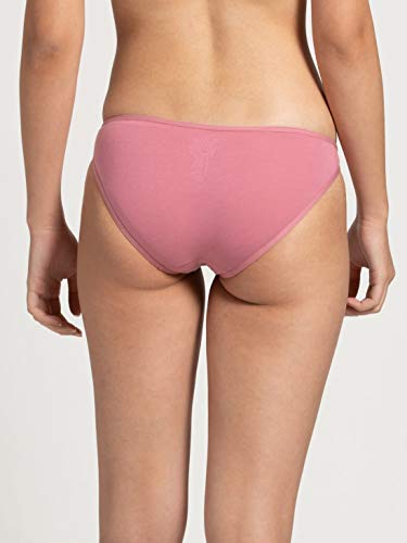 Image of Jockey SS02 Women's Super Combed Cotton Elastane Stretch Low Waist Bikini with Concealed Waistband and StayFresh Treatment (Colors & Prints May Vary) (Pack of 2)