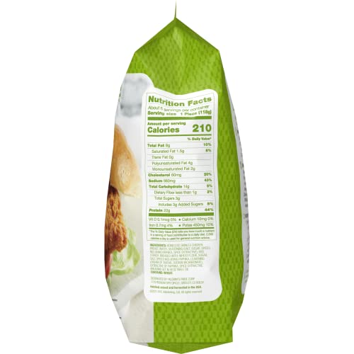 Just Bare ® Chicken Lightly Breaded Spicy Breast Fillets | Fully Cooked |22 G Protein | Frozen thumb #2