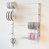 Amazon.com: mignonnememe Craft Ribbon Organizer Storage Rack Aluminum ...