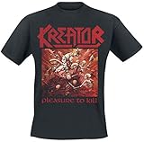 kreator shirt Bänder, Merch Bänder Kreator Pleasure to Kill T-Shirt schwarz L