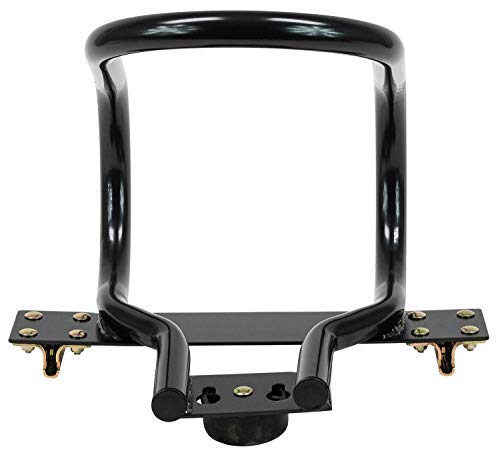 Mytee Products 7" Motorcycle Wheel Chock Steel For E-Track/X-Track System - Black (2 Pack) #TOP7