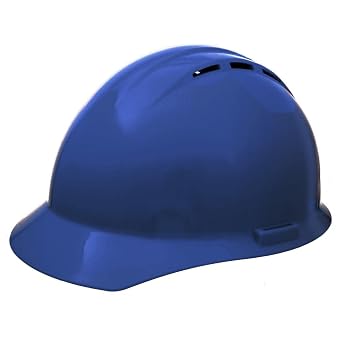 ERB 19256 Americana Vent Cap Style Hat Hard with Slide Lock، Blue   