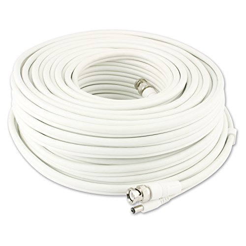 Swann 100ft BNC Cable, Video & Power for Surveillance/Security Cameras - SW-CABLE100