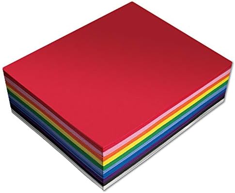 30 Pack EVA Foam Sheets, 9 x 12 Inch, Assorted Colors (10 Colors), 2mm Thick, by Better Office Products, for Arts and Crafts, 30 Sheets