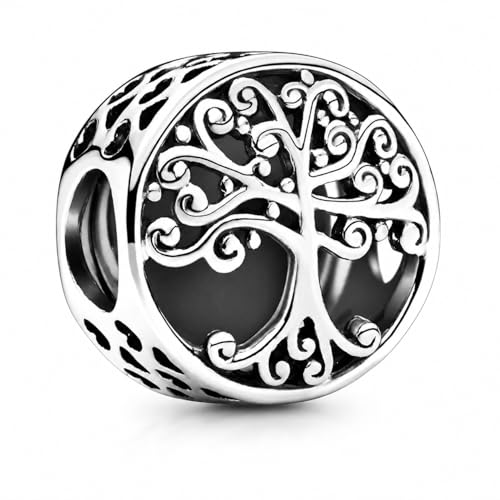 Dije de Árbol de la Vida en plata de ley, la cuenta ideal para personalizar tu pulsera diaria