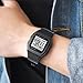 Imagen de Dilwe Reloj Digital Deportivo Clásico a Prueba de Golpes Impermeable Retro Multifunción para Hombres Estudiantes
