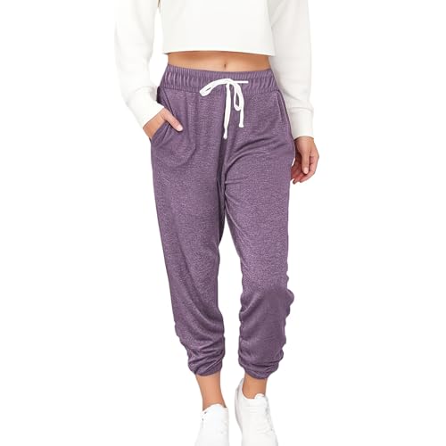 Women Baggy Sweatpants with Pockets Lounge Womens Pajama Pants Female Trouser
