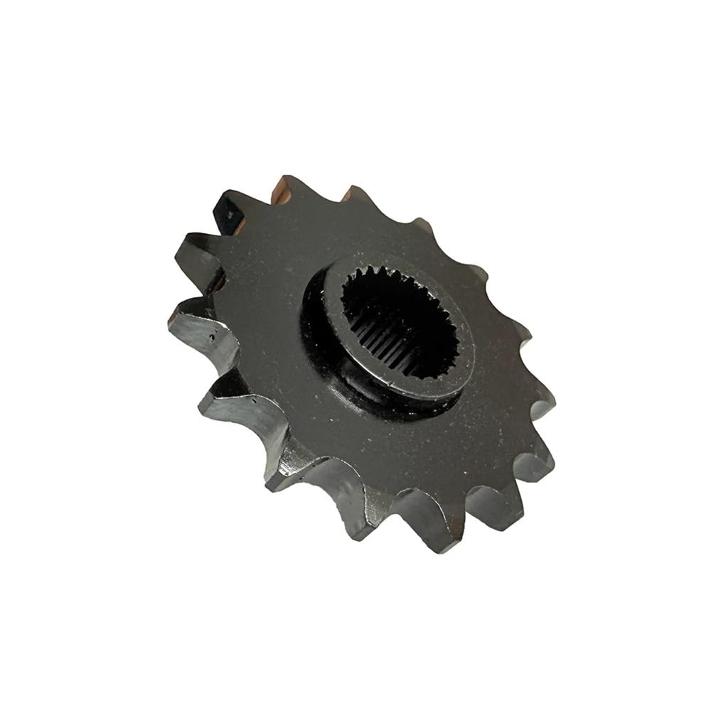 Pignone 14-17T catena 530 24 scanalature for quad GY6 125-250cc ATV | 14T 15T 16T 17T 530 Catena Pignone Cog 24 Spline GY6 125cc 150cc 200cc 250cc ATV Quad Go Kart UTV Dirt Bike(14T)