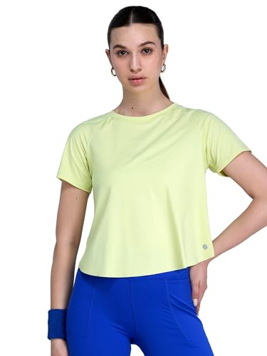 Image of CAVA Overlap Tee for Women | Split Back Mesh Design, Moisture-Wicking, 4-Way Stretch, Anti-Odour, Quick Dry | Activewear T-Shirt