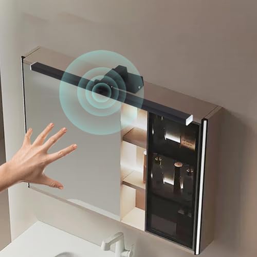 Lámpara de pared orientable 180° con sensor de movimiento para espejo 7