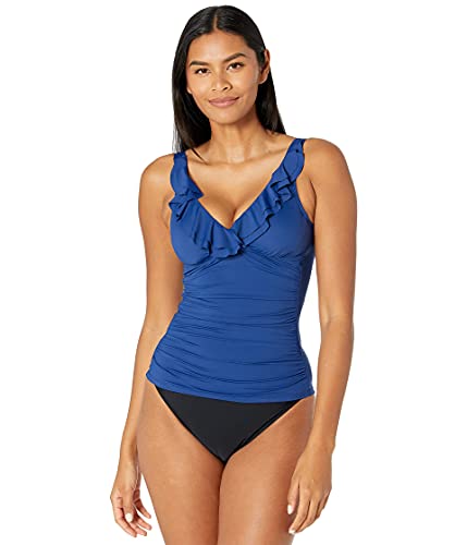 Lauren Ralph Lauren Beach Club Solids Ruffle Underwire Tankini