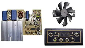 DHRUVPRO 2200w A+ Induction Cooker Circuit Universal Board 2200-Watt + 18V Cooling Fan