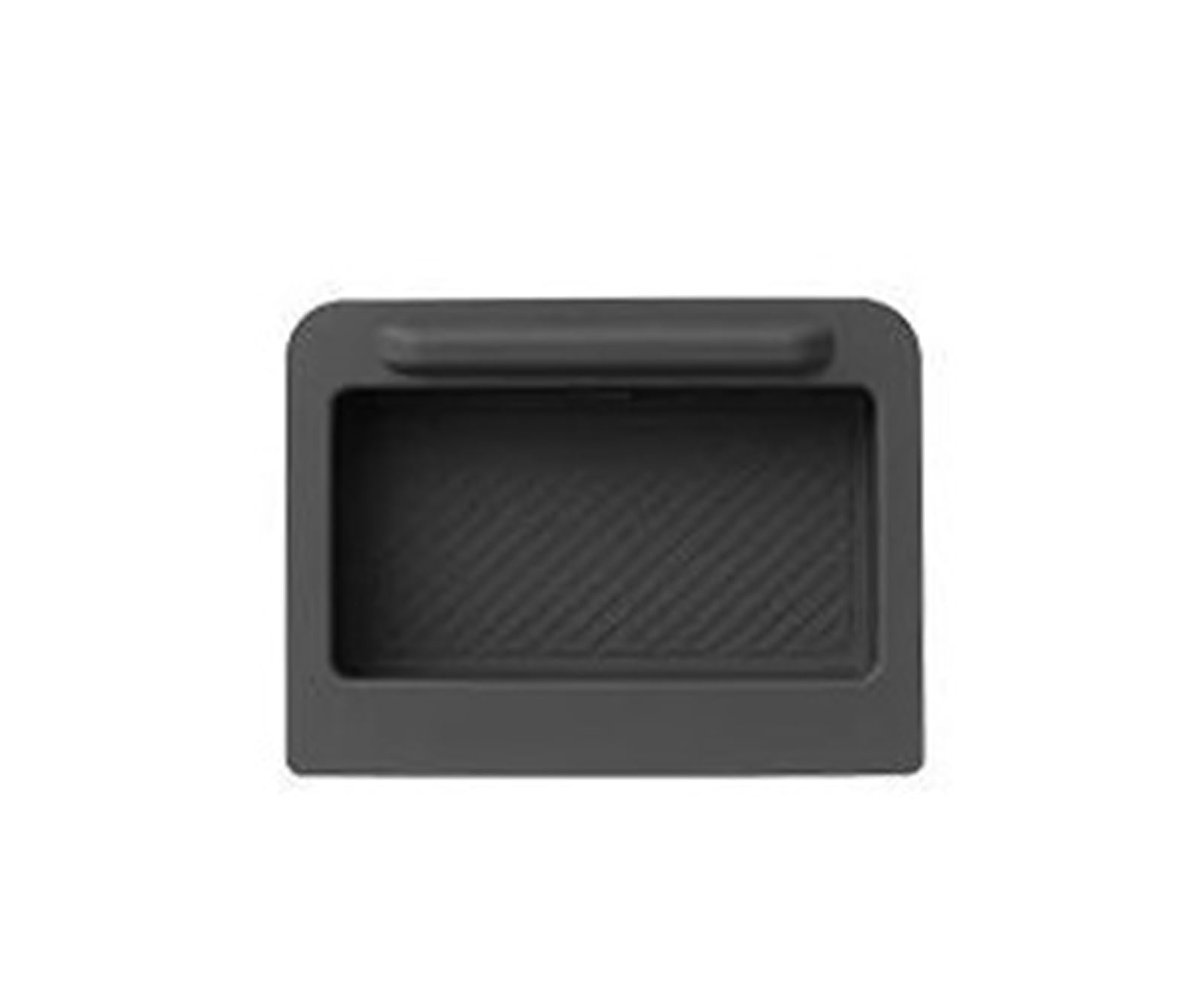 Fcaopcwama A - Black 1Pc For Audi Q5l Sportback 2018-2024 Car Center Console Organizer Tray Armrest Storage Box Silicone Accessories Car Armrest Storage Box