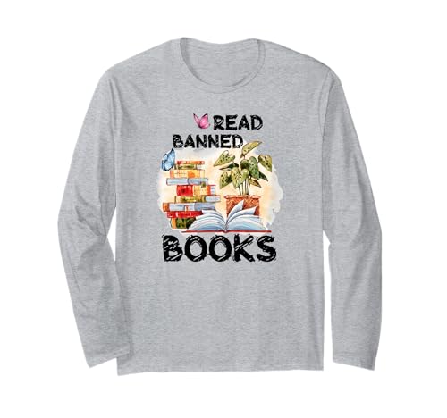 Reading Lover Book Lover Banned Books Week Lisez des livres interdits Manche Longue