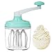 Produktbild 1200ml Handrührgerät, Kunststoff Küchenhandmixer Sahneschläger mit Handkurbel zum Kochen Backen