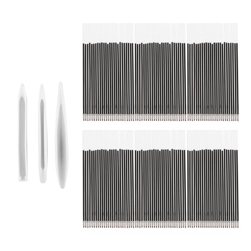 Gadpiparty Molde de Silicona para Bolígrafos DIY 3 Piezas con 50 Recambios de Tinta Negra, Molde de Fundición de Epoxi Reutilizable para Manualidades y Creación de Bolígrafos Artesanales