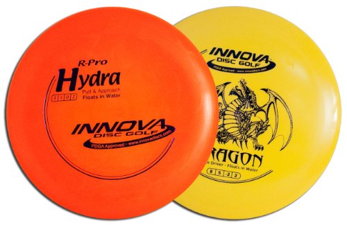 Innova Floating Disc Golf Set (Floats on Water) DX Dragon & R-Pro Hydra