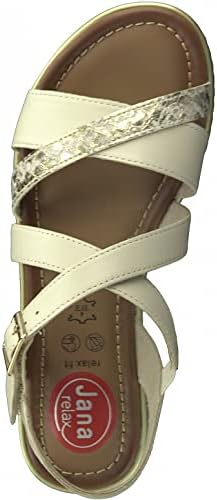 Sandali Jana Relax Fit Per Donna - Pelle, Tacco 2 Cm, Larghezza Comfort - Foto 13