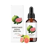 Natürliches Guaven Samen öl Kaltgepresst, Unraffiniert,für Haut & Haar – Reich an Vitamin C, antioxidativ,strahlende Haut & frizzfreies Haar (1)