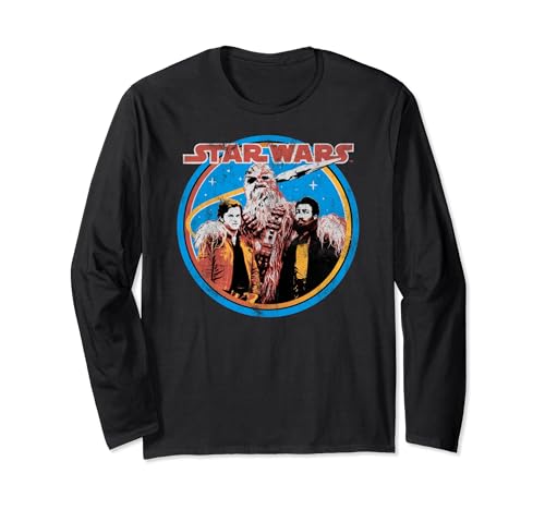 Star Wars Han Solo t-shirt manches longues coton doux contre le froid