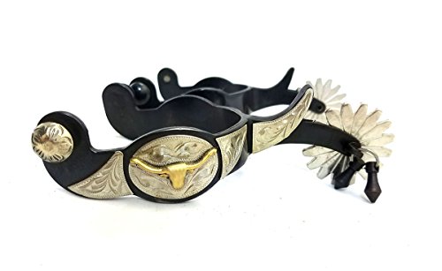 Aime Imports Western Bs Texas Longhorn 16Pt Jingle Bob Spurs #TOP4