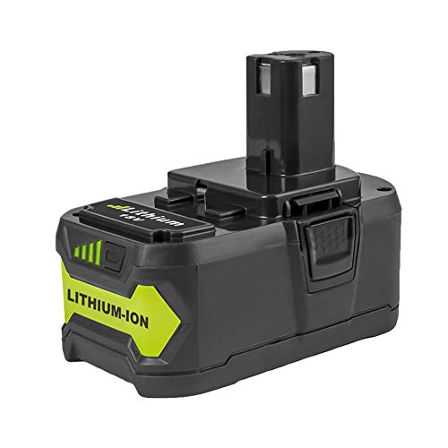 Powayup RB18L50 18V 5,0Ah Li-ion Batería de Reemplazo para Ryobi ONE+ P108 P107 RB18L40 P105 P104 P122 RB18L25 RB18L15