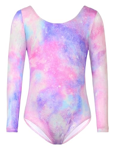 Image of TENVDA Girl's One Piece Swimsuit Sparkle Sleeveless One-Piece Bathing Suits Swimwear for Kids 2-12 Years Old