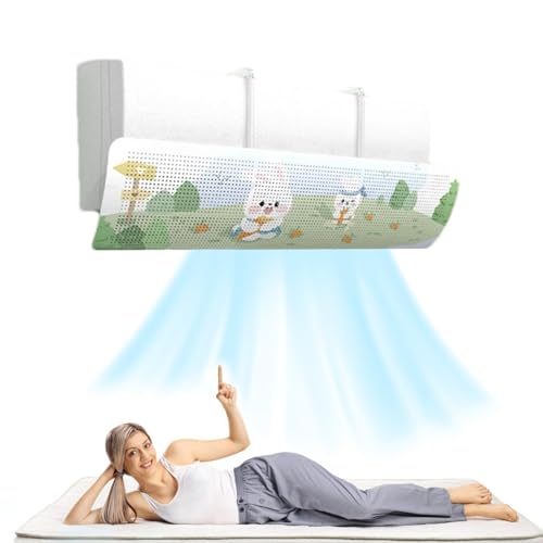Deflector de aire acondicionado | Deflector de aire acondicionado antiviento - Parte de repuesto para parabrisas de aire acondicionado, cubierta desviadora de aire, parabrisas anti soplado directo