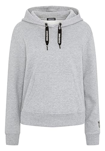 Chiemsee Sudadera con Capucha con Logotipo, 17 – 4402 m, Gris Neutro, XL