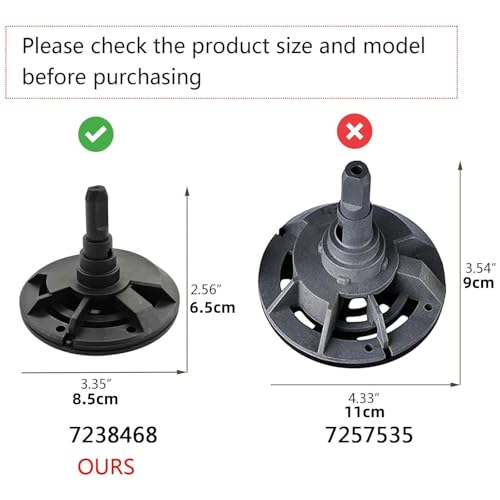 Kit Rotor y Sello Válvula Estándar Ablandador de Agua miniatura 5