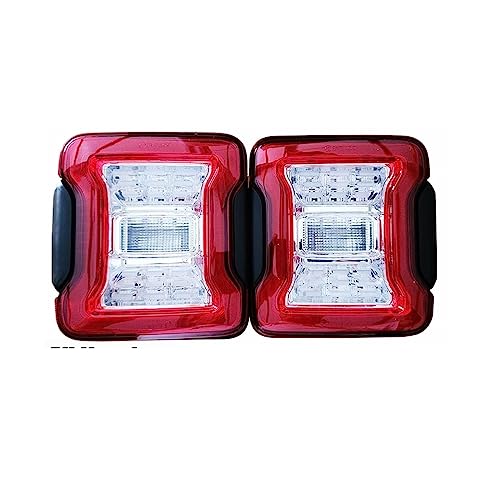 Feux arrière pour Jeep Wrangler JK 2007-2017 : kit complet de feux de freinage et recul