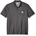 Carhartt Herren Bauunternehmer Work Pocket Polo Original Fit Arbeits-T-Shirt, Anthrazit meliert, Mittel