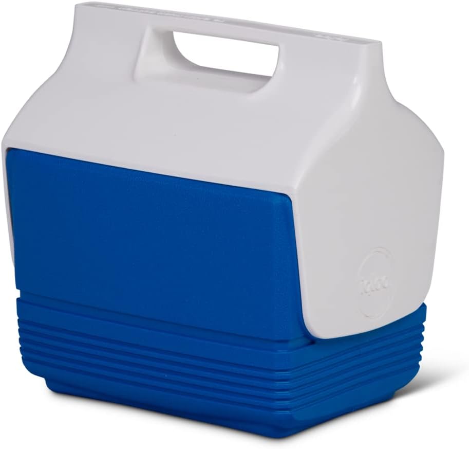 IGLOO Playmate Mini Cool Box, Blue/White, 3.8 Litre, Sneaky Blue, White, 3.8 liters - Image 5