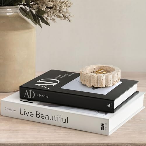 innoicco Aesthetic Decorative Books for Home Coffee Table Decor -