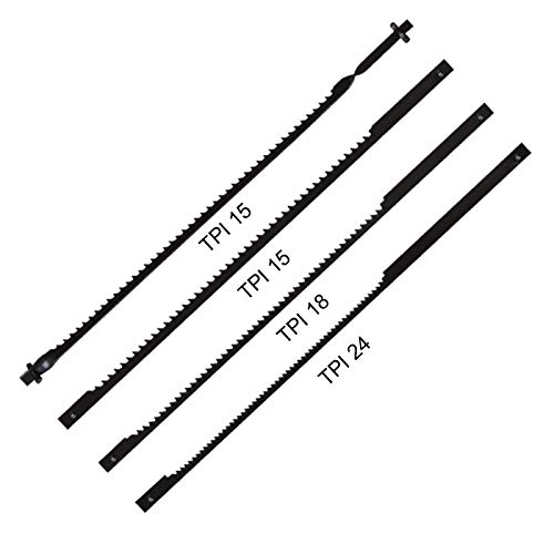 Aashish Pinned Scroll Saw Blades for WoodworkingSide Cutting Amazon